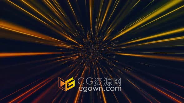 视频素材-快速空间速度光效隧道科学背景视频素材4K