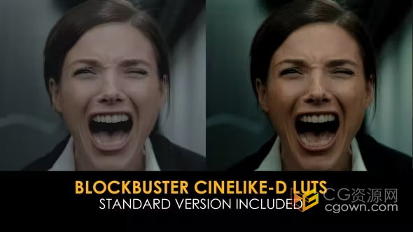 松下Cinelike-D电影大片拍摄视频调色LUTs预设20组