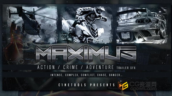 853个动作片电影音效制作素材激烈犯罪惊悚片危险战斗追逐逃离场景极度危险