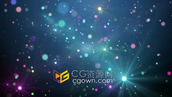 闪闪发光舞台灯光背景视频素材免费下载