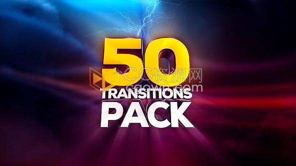 3D立方体图形泡沫粒子过渡图形动画50种视频转场效果制作-视频素材下载