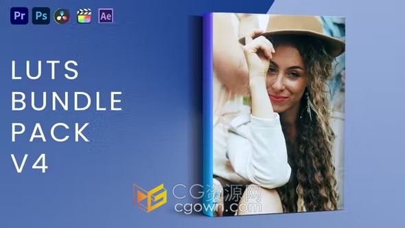 40个调色捆绑包适用多种主题场景色彩校正LUT Bundle Pack V4