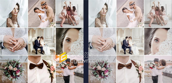 奶油般柔和轻盈婚纱照片婚礼视频LUTS调色预设文件下载