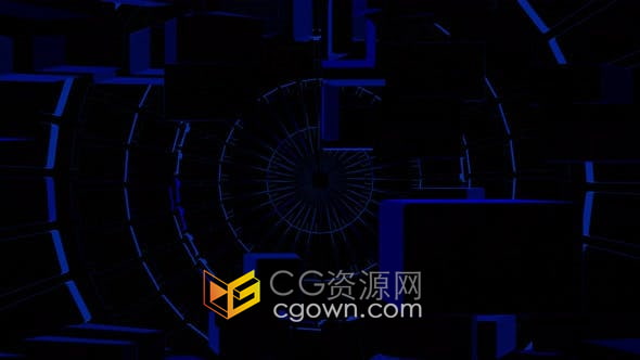 视频素材-VJ循环迪斯科夜总会酒吧餐馆明亮多彩灯光闪烁混乱霓虹灯装饰动画