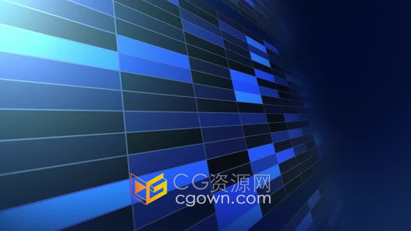 视频素材-抽象技术未来概念蓝色背景4K超高清分辨率