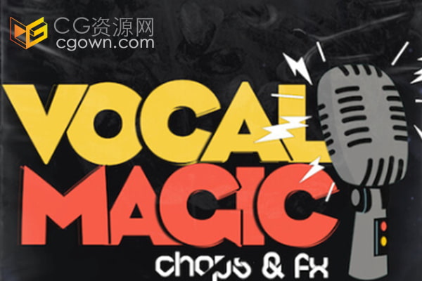 EDM和Trap音乐库涵盖各种富有表现力的人声效果