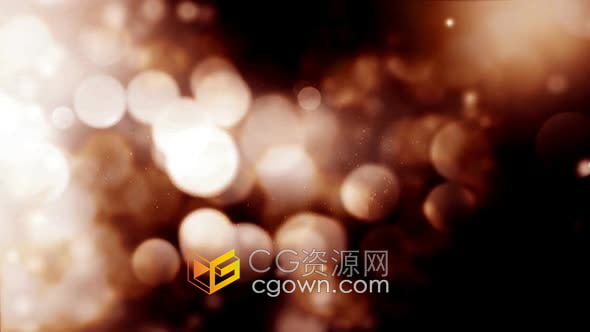视频素材-多用途粒子散景动画背景回忆视频婚礼活动晚会派对抽象虚焦光斑背景