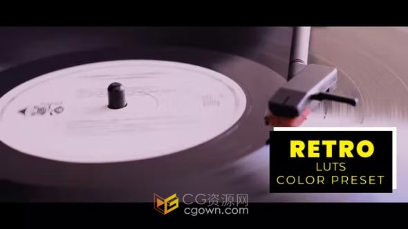 12种Retro LUTs 复古风格视频调色LUTs预设