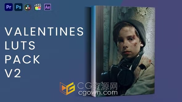 10组情人节主题视频调色LUTs预设
