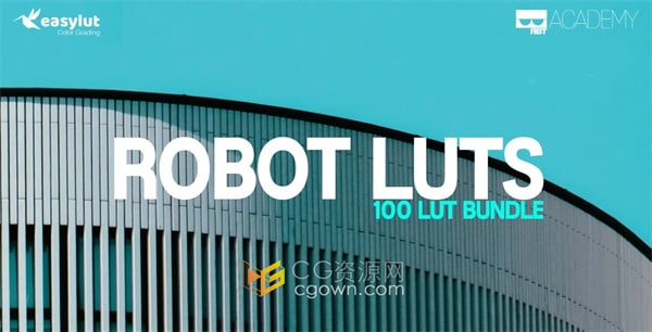 超过100种LUTS调色预设机器人技术工业风适合ArchViz概念室内室外场景环境