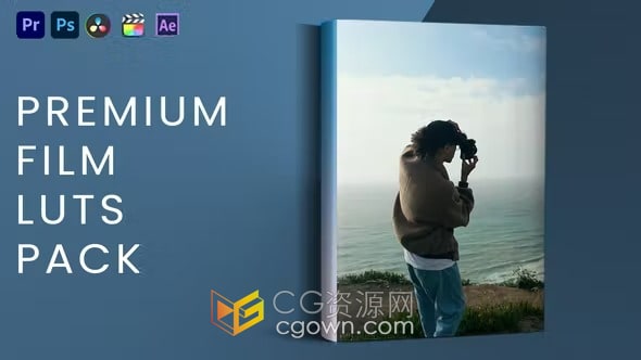 10组高级电影调色预设支持照片或视频Premium Film Luts Pack