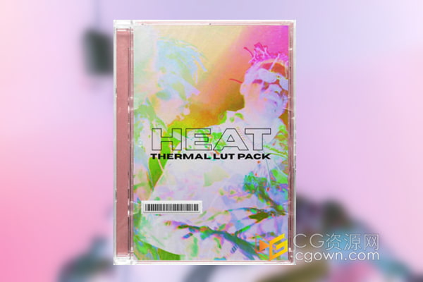 15个独特红外热感成像风格化镜头效果LUTS调色预设