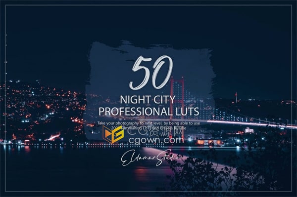 50个Night City夜间城市LUT和预设包免费下载
