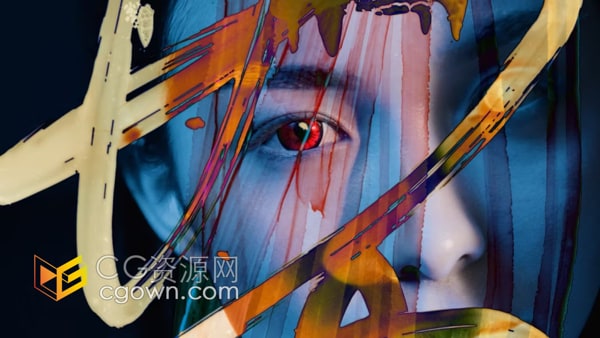 Cinemarkers 4K视频素材57组灼烧刮痕涂鸦复古叠加动画元素