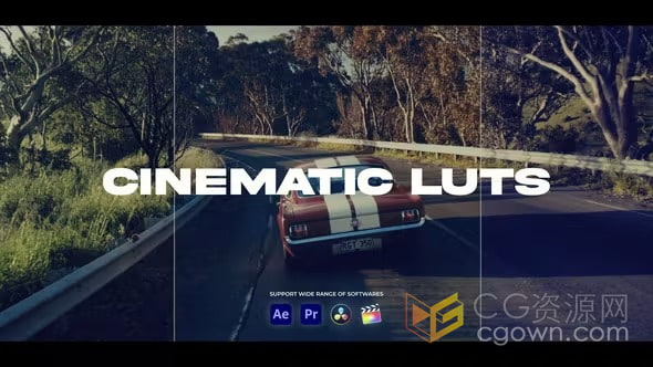 50种专业电影级LUTS调色预设下载