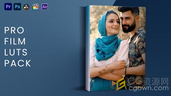 Pro Film LUTs Pack专业电影级干净效果色彩校正