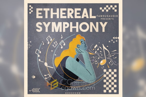 音频素材-甜美柔和旋律迷人节拍创作轻松休闲电子音乐空灵交响曲