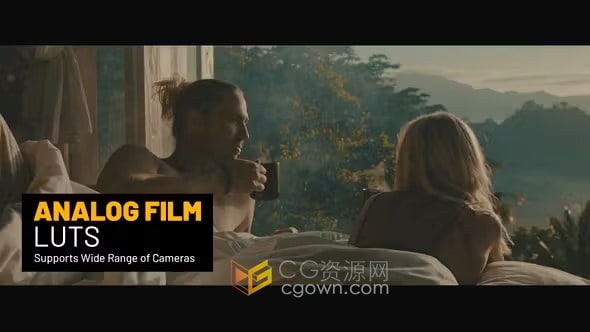 Analog Film LUTs 模拟胶片仿真电影效果调色预设