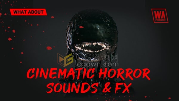 恐怖电影特效音效素材免费下载