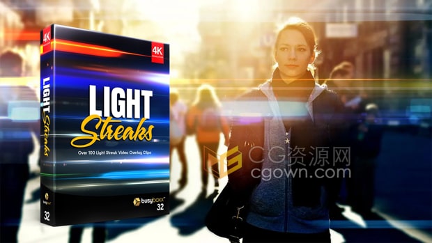 101组镜头光晕眩光滤镜条纹光效叠加动画4K分辨率视频素材