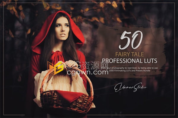50个童话色调梦幻风格LUT和预设包
