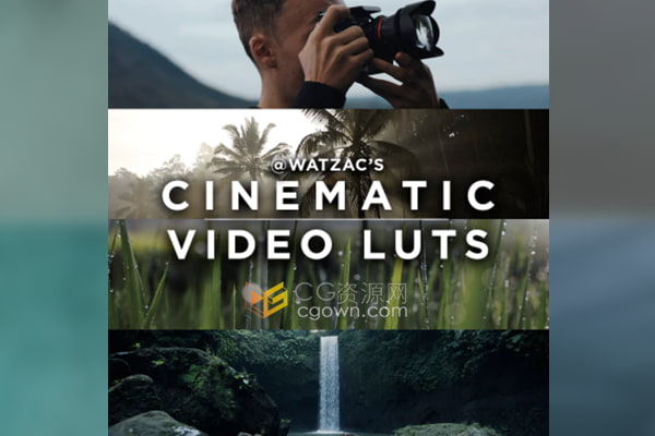 66个专业视频电影LUT适用所有相机提供深邃清晰干净对比度色彩