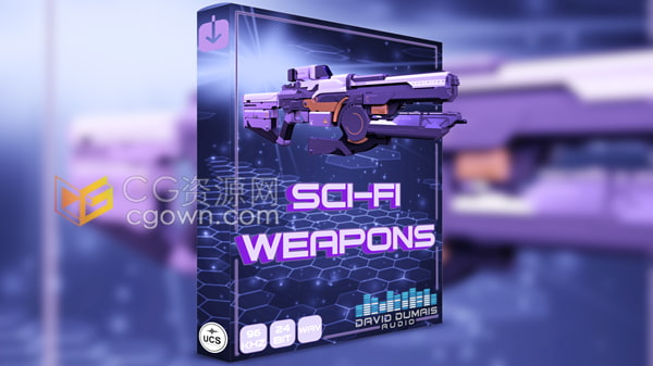 各种射击游戏1000+种高科技科幻重装武器机械音效