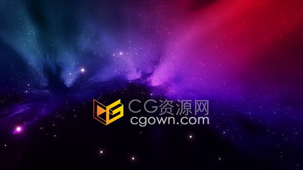 视频素材星云北极光天空梦幻天文学动态背景素材视频效果