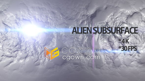 4k分辨率背景视频素材探索世界奥秘外星地下抽象地形动画