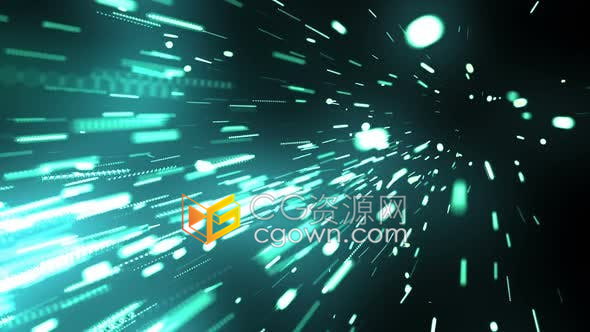 视频素材抽象数据条纹光线互联网超速技术线条动态背景素材下载