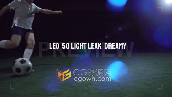 50种4K分辨率梦幻光效素材光斑漏光叠加元素视频素材下载