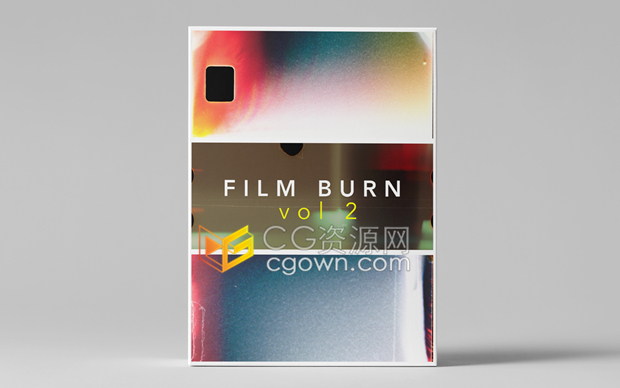 4K视频素材30种不同烧伤划痕噪点闪烁动画电影胶片素材Film Burn vol. 2