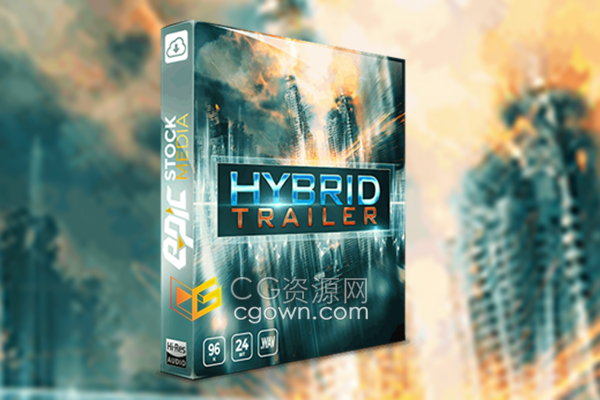 科幻视频游戏电影预告片音效合集动作破坏冲击紧张科技战争号角大气音效库