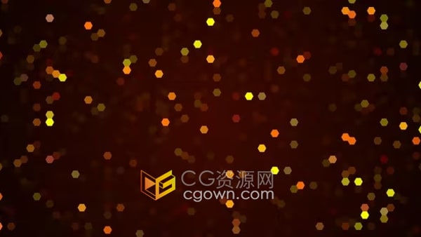 六角光斑闪光背景4K分辨率音乐活动视频颁奖节目舞台视频素材