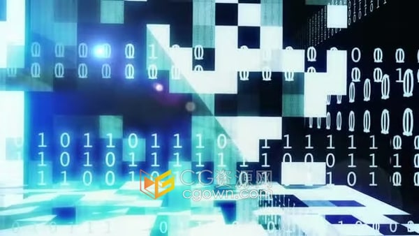 通信计算机连接网络空间数据信息互联网背景视频素材