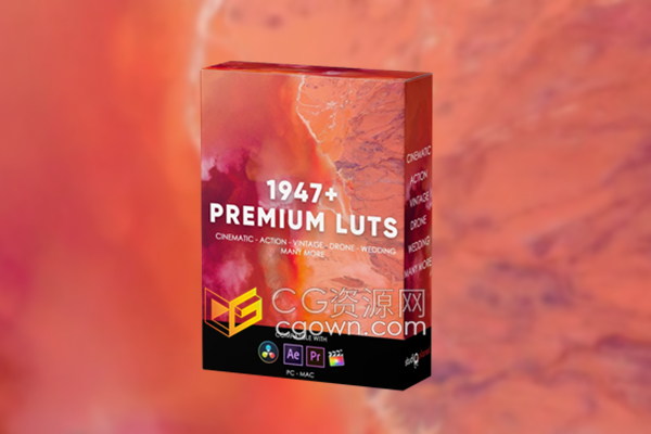 LUTS预设-1947+ Premium LUTS视频/图片调色预设满足你各种风格需求