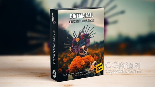 温暖丰富的金色柔和舒适秋季色调LUT适合自然风景户外场景