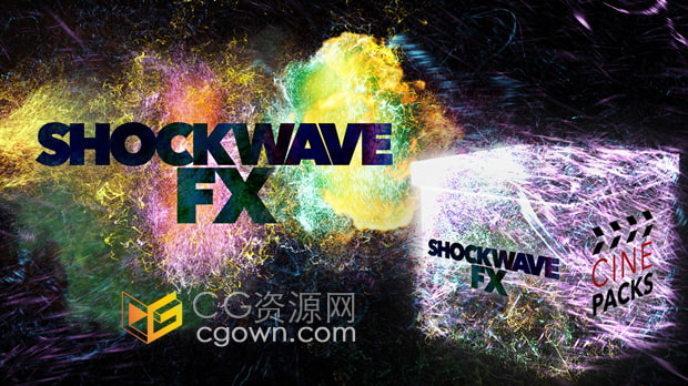 4K分辨率特效视频素材36组魔法粒子能量爆发冲击波视觉效果动画带透明通道
