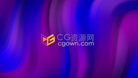 视频素材-4K分辨率渐变色抽象流动波浪视觉LED背景视频素材