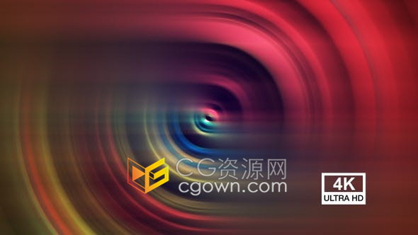 4K分辨率彩色分形光线抽象背景循环视频VJ视频素材免费下载
