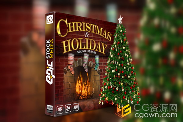 900+种圣诞节和节日的声音效果适用APP游戏播客舞台表演场景视频