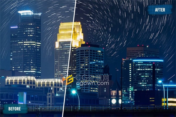 50个Night City夜间城市LUT和预设包免费下载