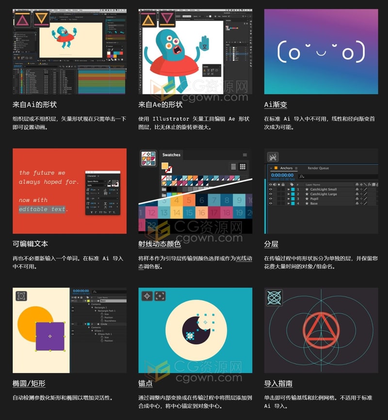 AE脚本 Overlord v1.27 AI与AE软件交互图形连接工具