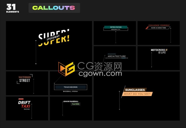 LenoFX FCPX插件大合集包括89个插件3071效果有转场特效字幕