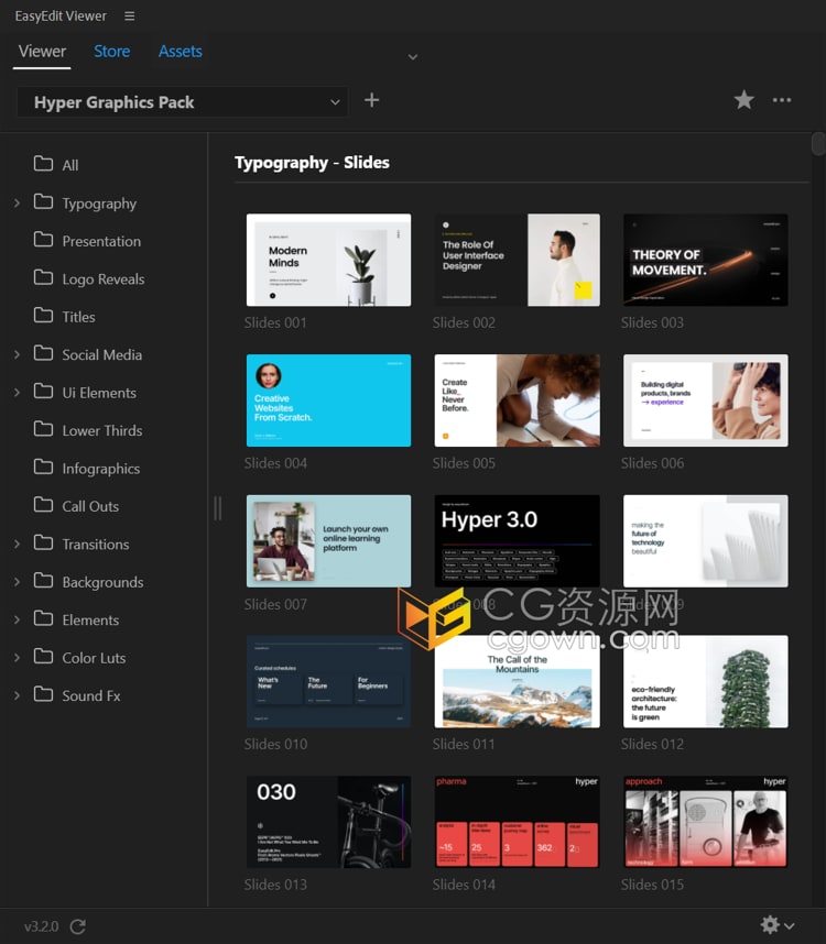 Hyper Graphics Pack V3 AE脚本预设包视频编辑图形元素设计