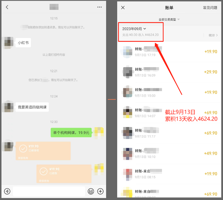 小红书英语资料变现，日入400 ，不会英语也能做，长期项目（附2828G资料）