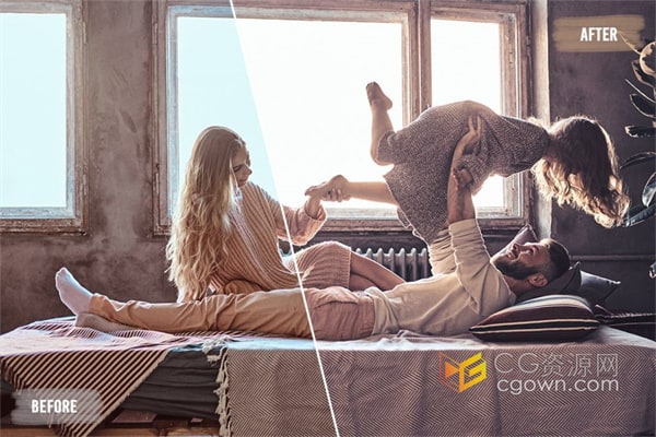 50个Minimal简约可爱充满童真色彩LUT和预设包免费下载