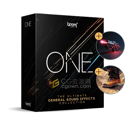 Boom ONE音效库每个月不断更新400+GB/40,000+WAV文件