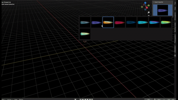 Jet Flame V1.0 Blender插件引擎喷射火焰特效