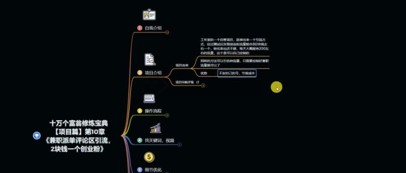 十万个富翁修炼宝典之11.兼职派单评论区引流,2块钱一个创业粉